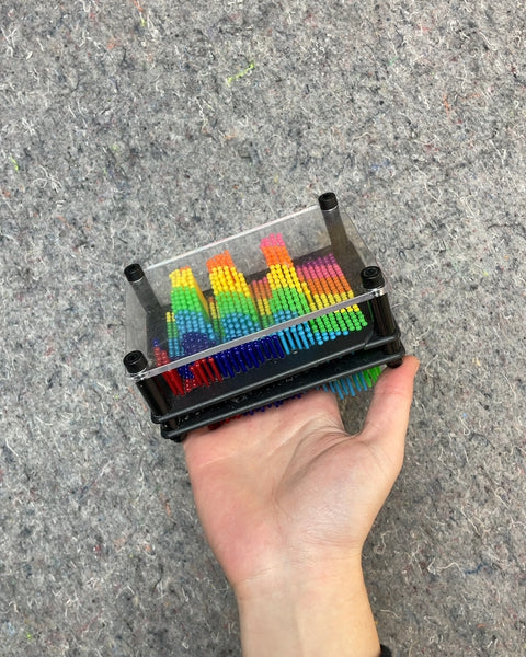 Another Pin Art Toy Rainbow