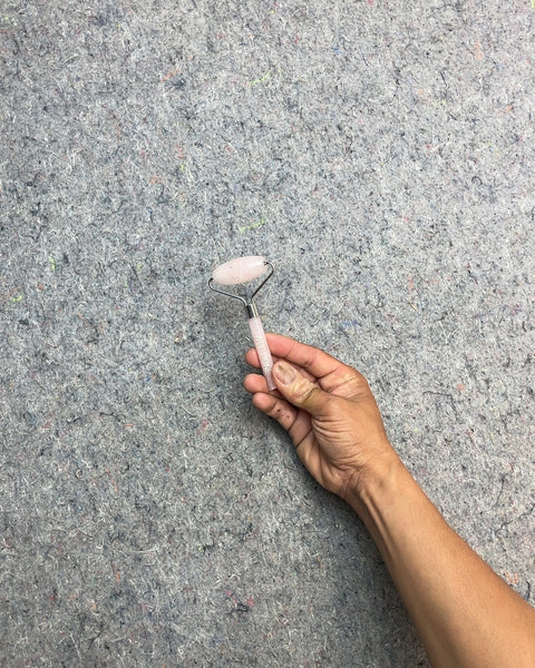 Rose Quartz Facial Roller