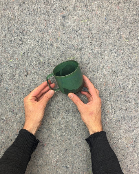 Super Pretty Jessie Lazar Brooklyn Green Ceramic Mug
