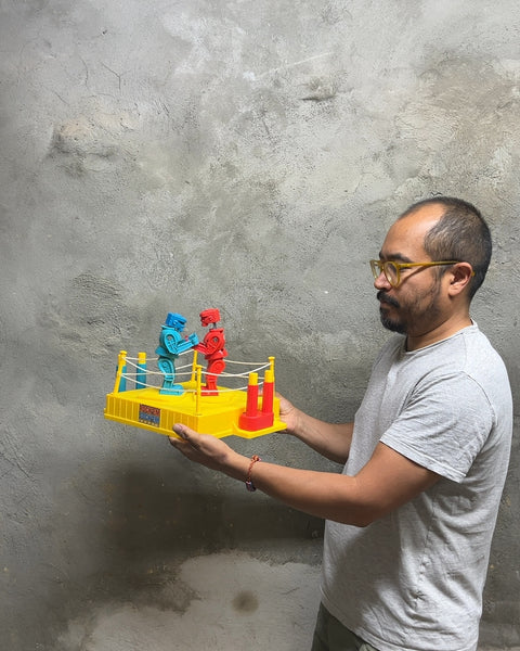 Mattel Rock 'Em Sock 'Em Robots Game