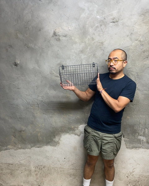 Metal Wire Wall Basket, 15x5x5"