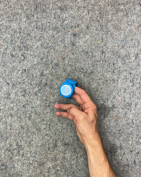 Slap Watch Blue Silicone Band Watch