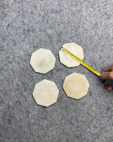 Octagonal Marble Coasters
