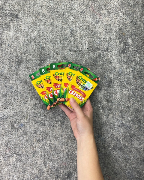 Crayola Crayons 8-Count Packs, Set of 5