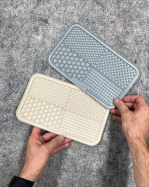 Two LickiMat Slow Feeder Pet Mats