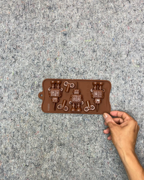 Robot Silicone Chocolate Mold