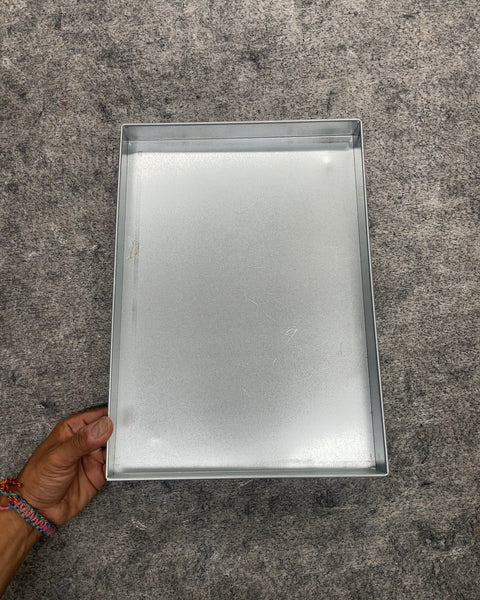 Rectangular Aluminum Organizing Tray, 9x13”