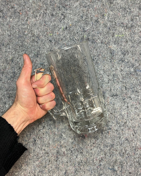 Serious Glass Beer Mug