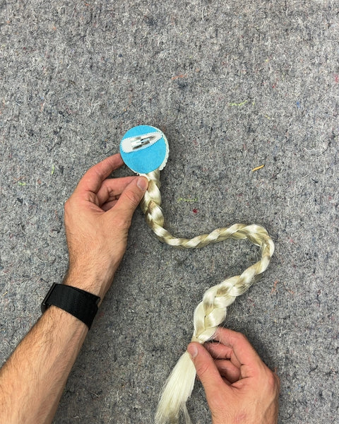 Elsa Jumbo Clip-on Braid