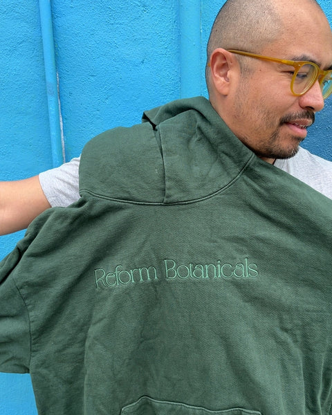 Los Angeles Apparel Reform Botanicals Hoodie, Size L