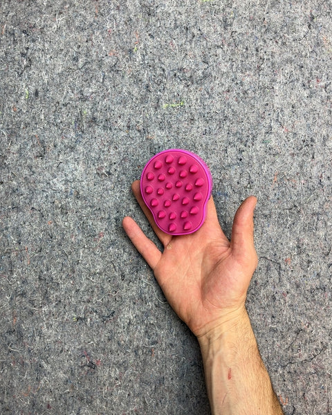 Pink Scalp Massager