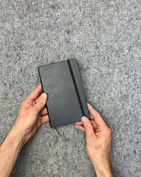 Brand New Moleskine Black Lined Notebook