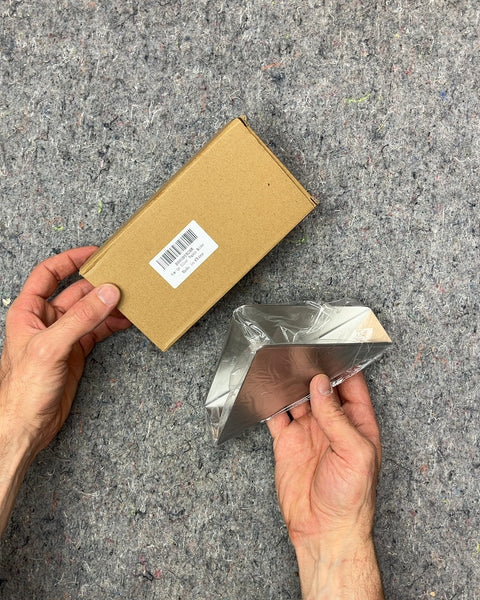 Brand New Silver Napkin Holder