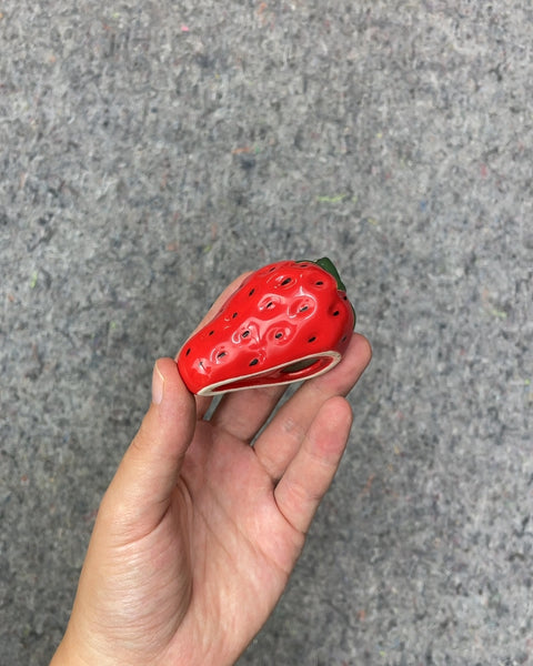Ceramic Strawberry Knick Knack