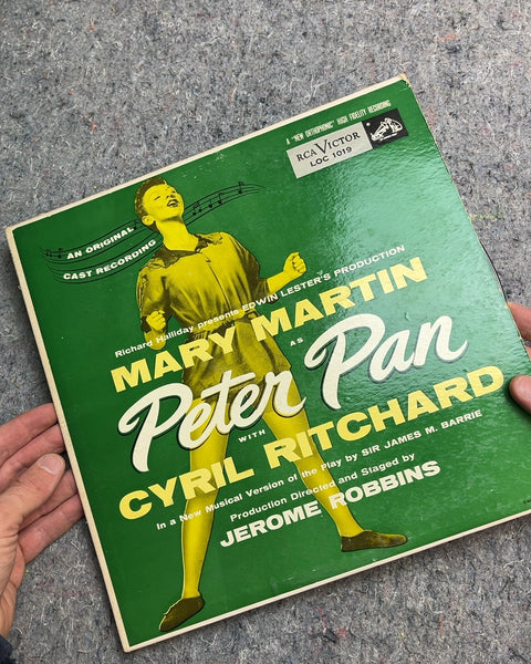 Mary Martin as Peter Pan Original Cast Recording Vinyl