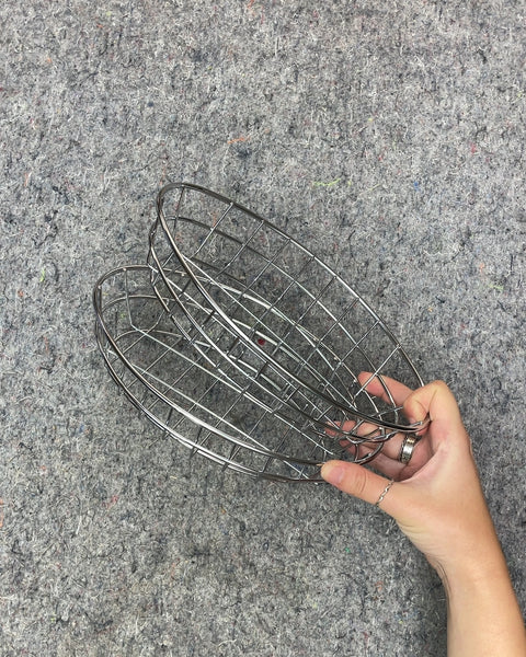 Two More Metal Wire Bread Baskets