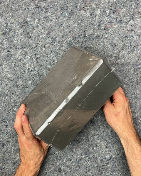 Brand New Gray Yoga Block