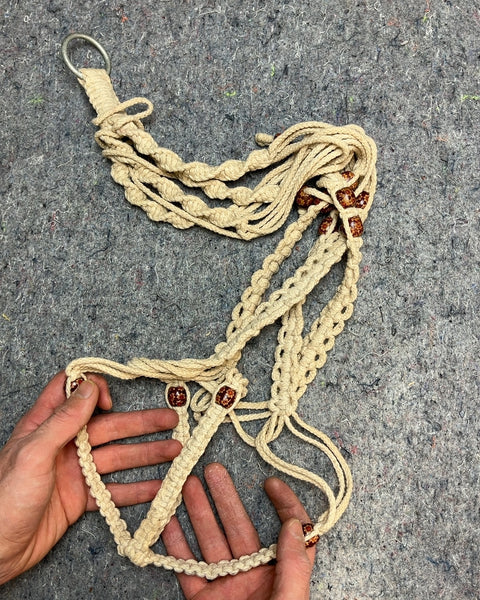Macrame Plant Hanger, 32"