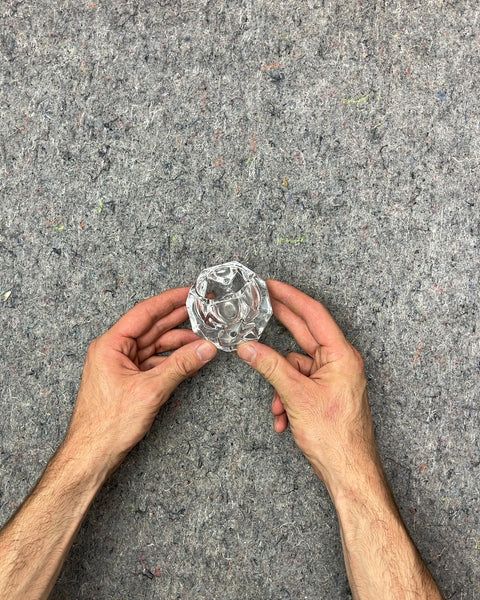 Clear Glass Votive Candle Holder