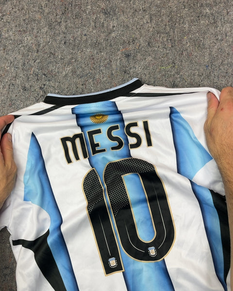 FIFA World Champions 2022 Messi Youth Jersey, Size 12
