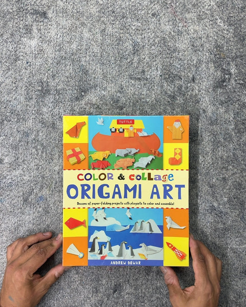 Color & Collage Origami Art by Andrew Dewar