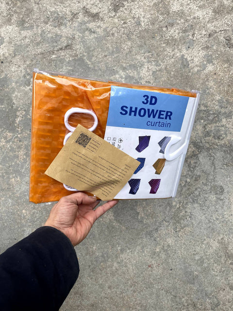 3D Shower Curtain