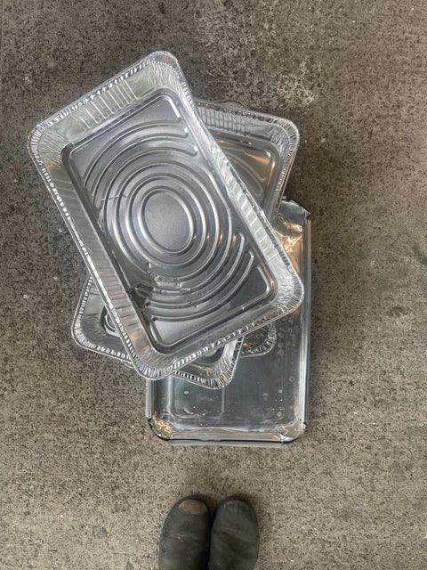 3 Aluminum Foil Baking Trays