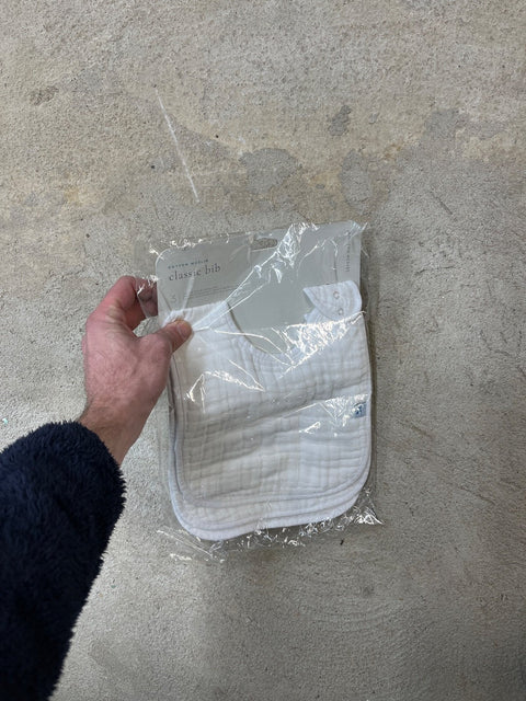 3 Brand New Cotton Bibs