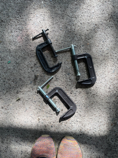 3” C-Clamps