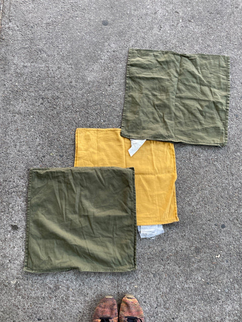 3 Cushion Covers, 20x20