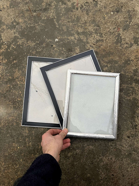3 Medium Size Picture Frames
