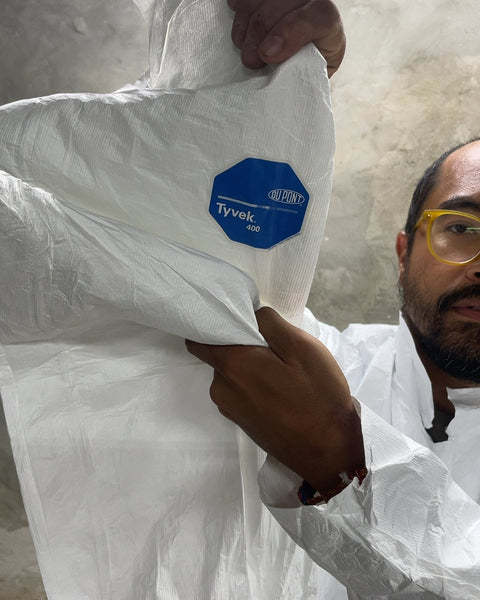 Six Tyvek 400 Suits