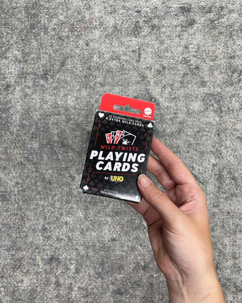 Mattel UNO Wild Twists Playing Cards Deck