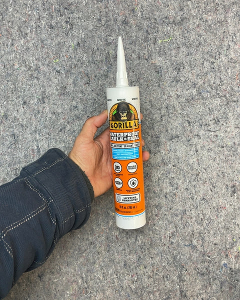 Gorilla Waterproof Caulk & Sealant, White