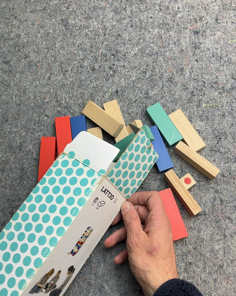 IKEA LATTJO Wooden Stacking Blocks