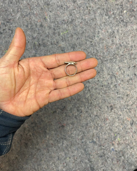 Crocodile Ring for a Small Finger