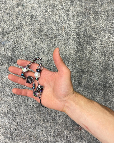 Beaded Bracelet with Charms