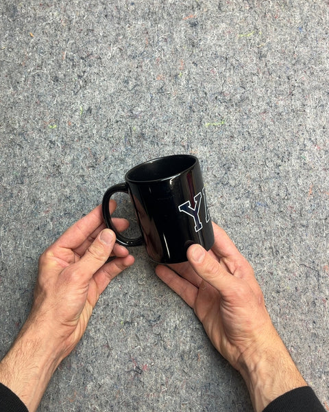 Yap Black Ceramic Coffee Mug