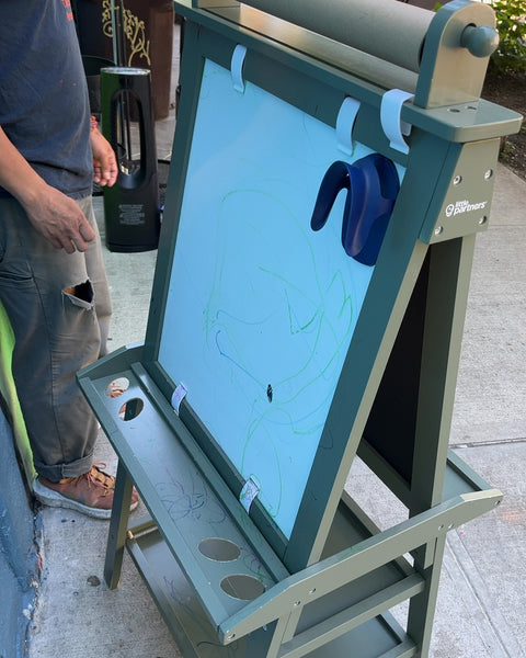 Little Partners Deluxe Learn 'N Play Two Sided Toddler Easel