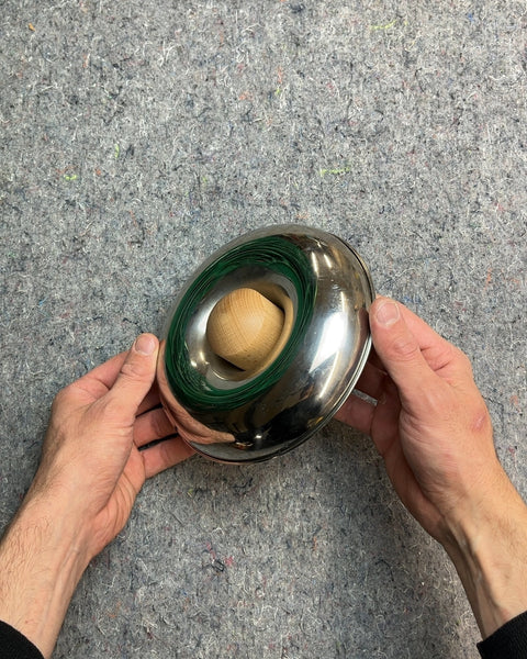 Lovevery Tip & Turn Stainless Steel Spin Top