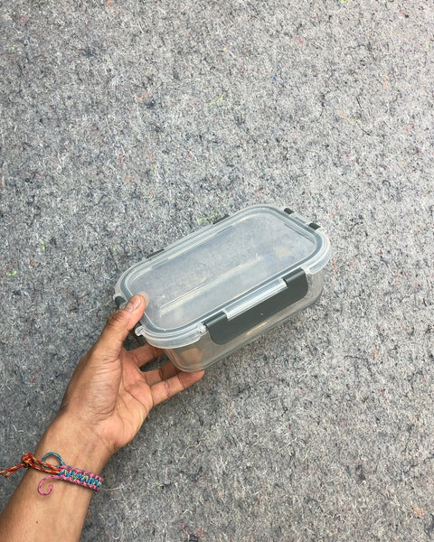 Glass Food Storage Container with Locking Lid