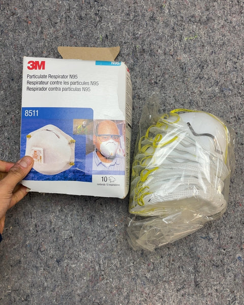 3M Particulate Respirator N95, 8511, 10 Count