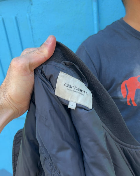 Carhartt Black Bomber Jacket, Size S