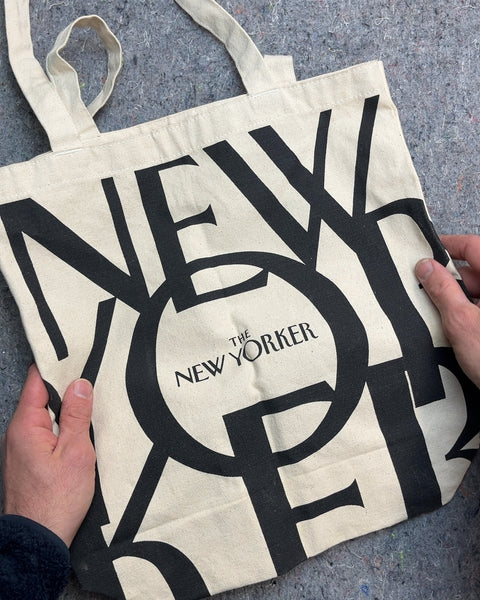 The New Yorker Canvas Tote Bag