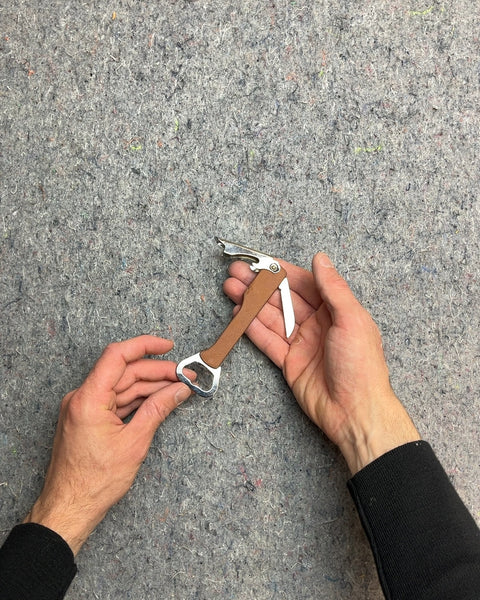 Multi-tool Bottle Opener with Corkscrew