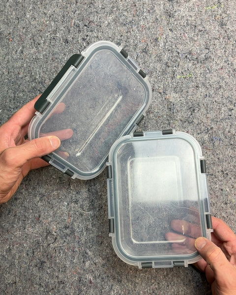 Even Two More Clear Glass Food Storage Containers with Lids
