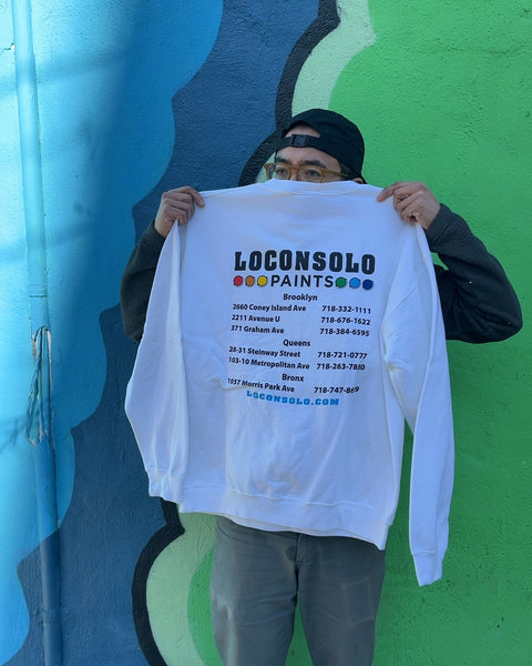 Benjamin Moore x Loconsolo Paints Sweatshirt, Size L
