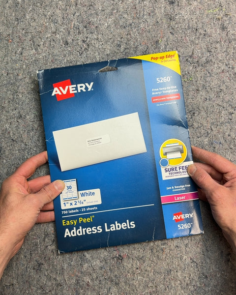 Avery Easy Peel Address Labels 5260