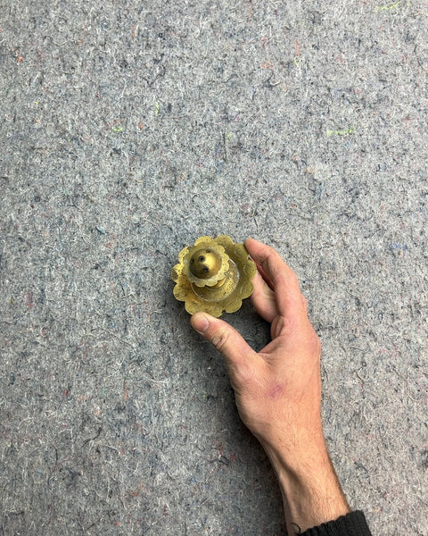 Brass Flower Shaped Incense Holder