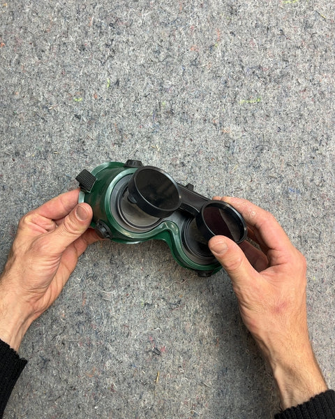 Green Welding Goggles